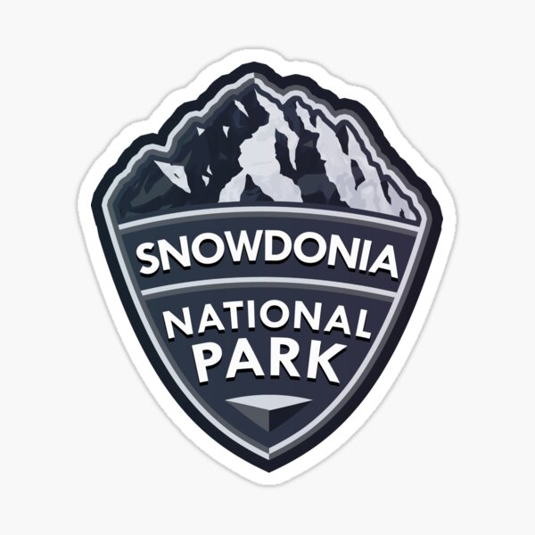 Snowdonia National Park Simple Sticker