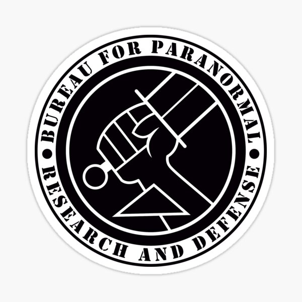 Bureau for Paranormal Research and Defense Sticker