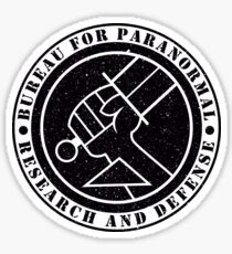Bureau for Paranormal Research and Defense Sticker