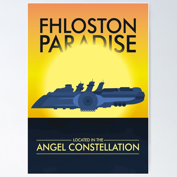 Vista previa del artículo con la obra «El quinto elemento | Carteles publicitarios de Fhloston Paradise», diseñado y vendido por lucasmovies.