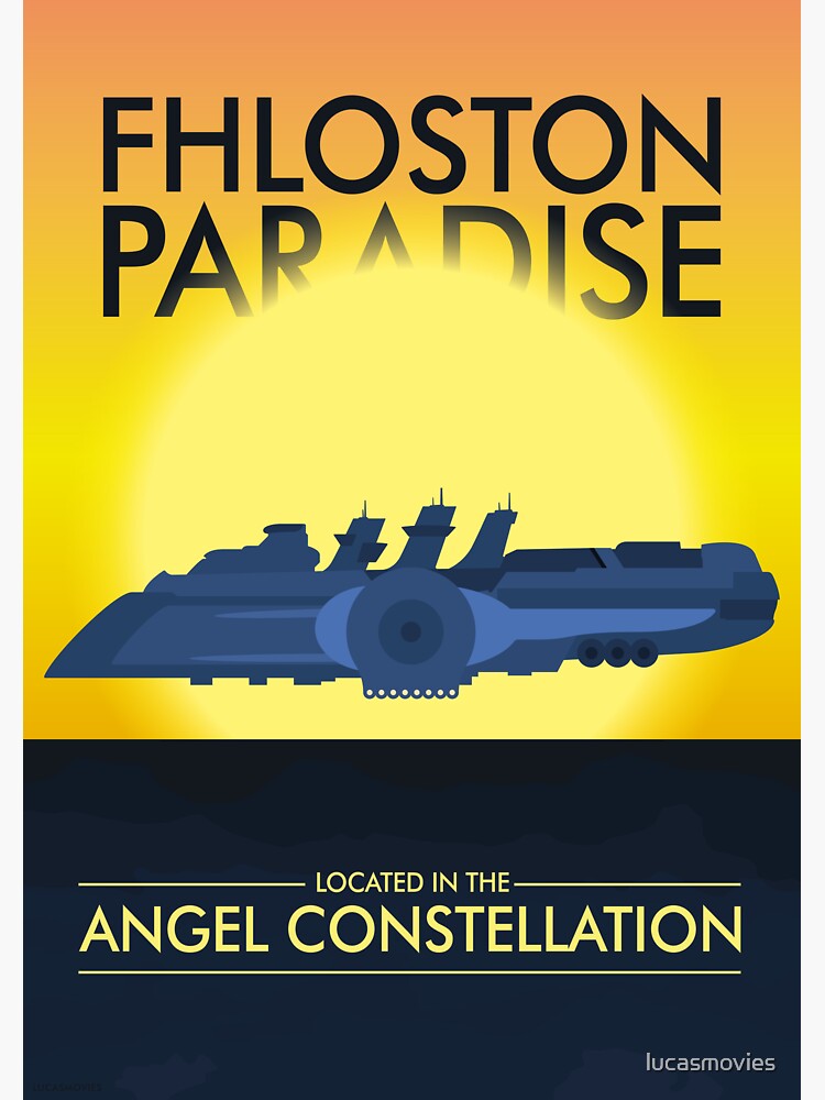 "The Fifth Element Fhloston Paradise Advertisement posters" Sticker