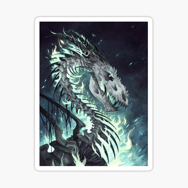 Dracolich Sticker
