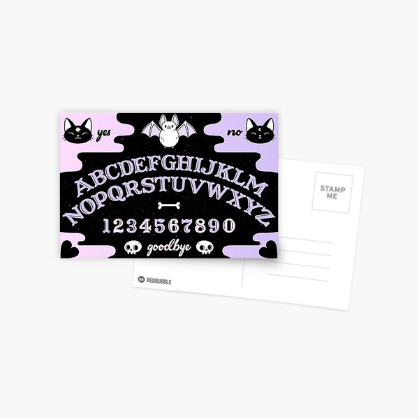 Cute Ouija // Pastel Postcard