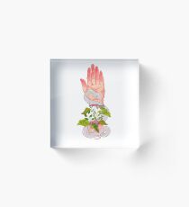 Hand Acrylic Block