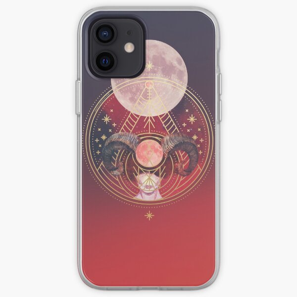 Aries Zodiac Goddess iPhone Soft Case