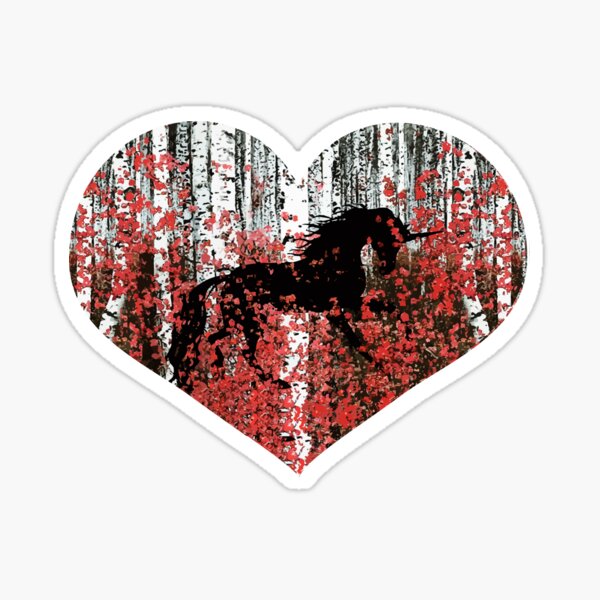 Item preview, North forest, black unicorn, perfect for mask, puzzle, kids puzzle, Duvets, Comforters, Shower Curtains, desk mat designed and sold by Collagedream.