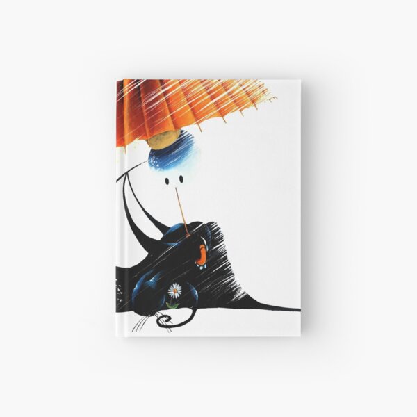 About the Rain by Feroldi Hardcover Journal