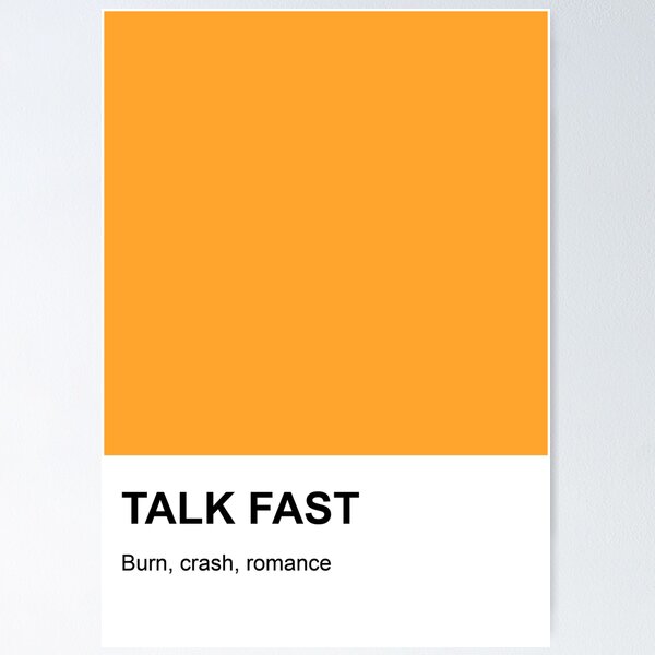 Item preview, Talk Fast designed and sold by Julia DeVincentis.