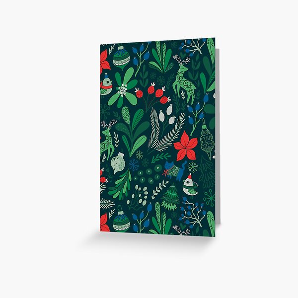 Merry Christmas Greeting Card