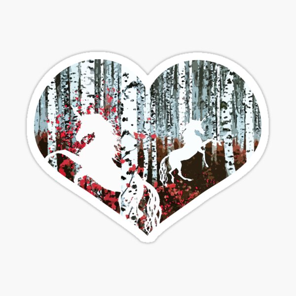 Item preview, North forest, unicorn, perfect for mask, puzzle, kids puzzle, Duvets, Comforters, Shower Curtains, desk mat designed and sold by Collagedream.