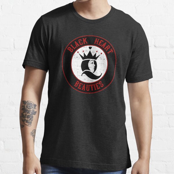 Jersey Shore Roller Girls - Black Heart Beauties Essential T-Shirt