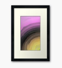 Colour Wheel Framed Print