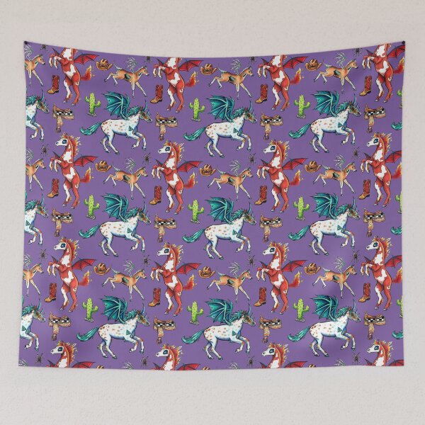 Item preview, Occult Equine Pattern designed and sold by Chantal Moosher.