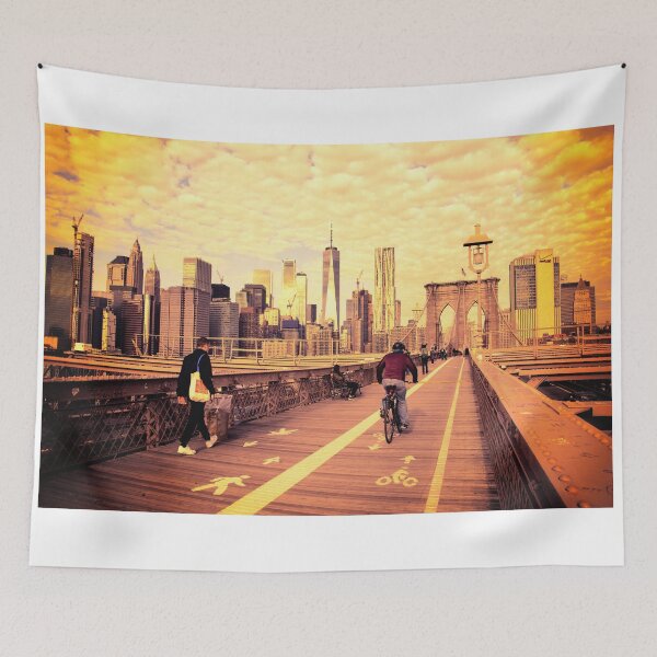 Item preview, Brooklyn Bridge Manhattan skyline  designed and sold by hawkie.