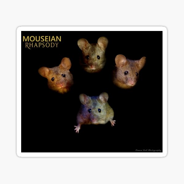 Mouseian Rhapsody - Bohemian Rhapsody Sticker