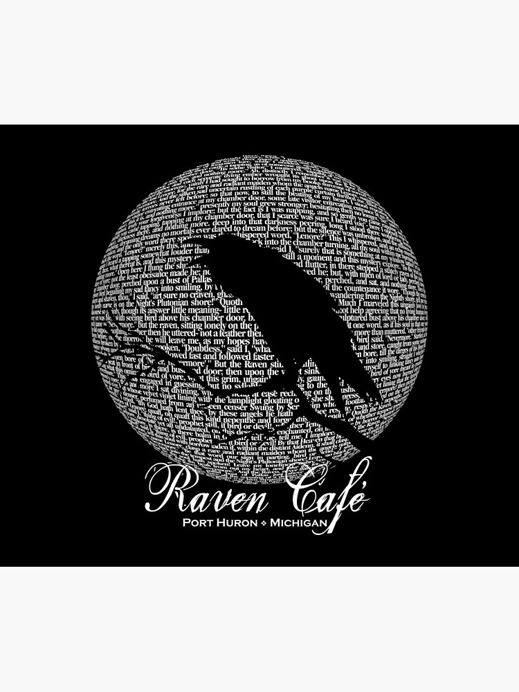 The Raven Moon Poem by Edgar Allan Poe - RAVEN CAFE by ravencafeph