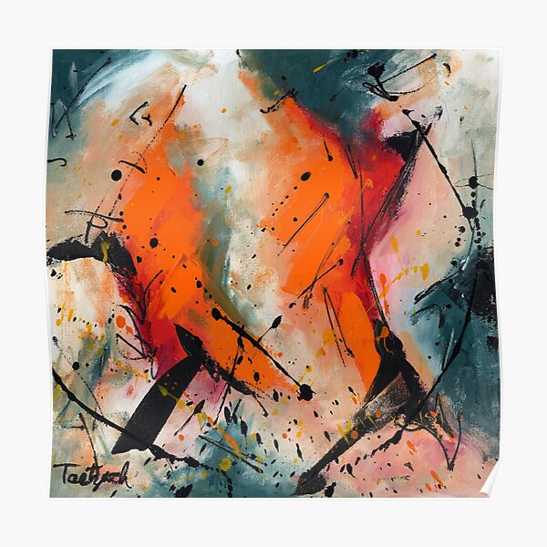 Abstract Art Forty-Seven Poster