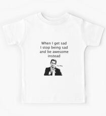 When Barney Gets Sad Kids Tee