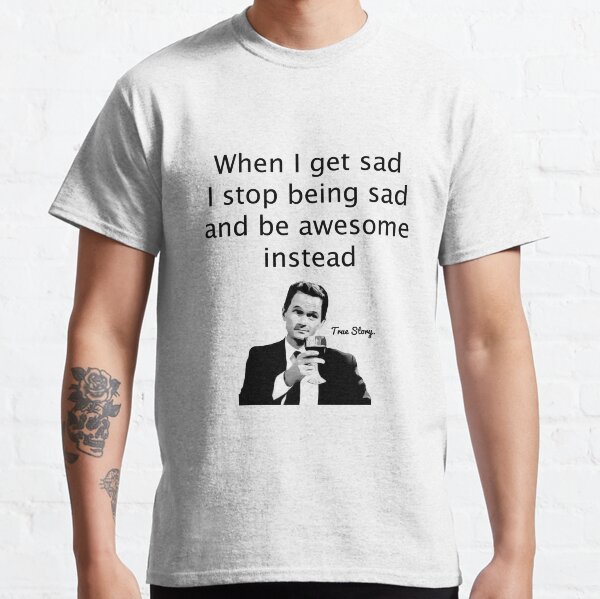 When Barney Gets Sad Camiseta clásica