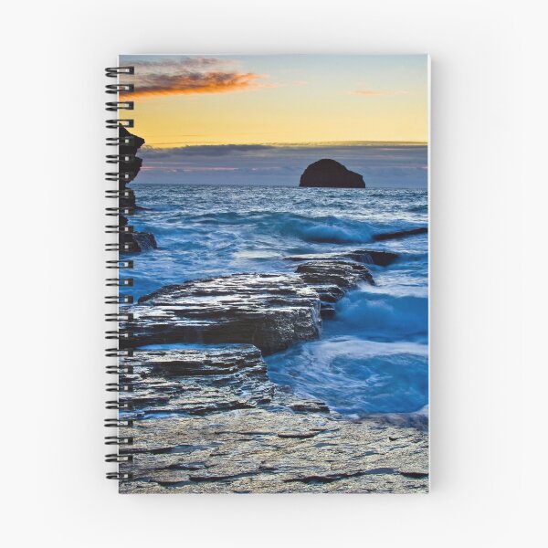 Item preview, Trebarwith Strand twilight designed and sold by David Wilkins.