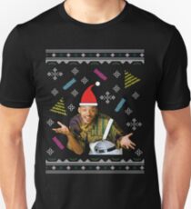 Fresh Prince Of Bel Air Will Smith Christmas Knit Pattern Unisex T-Shirt