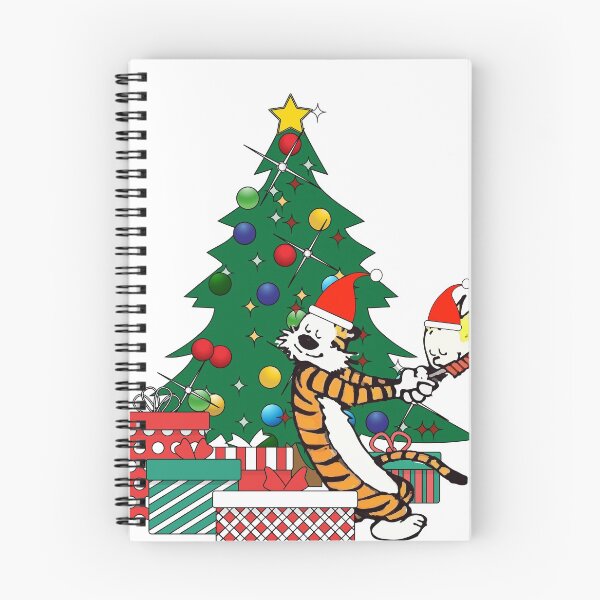 Item preview, Calvin And Hobbes Around The Christmas Tree designed and sold by Nova5.