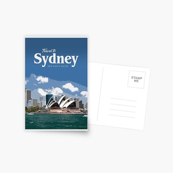 Item preview, Travel to Sydney designed and sold by Callum Gardiner.