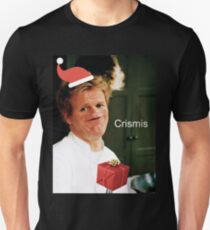 Gordon Ramsay Crismis Christmas Sosig Unisex T-Shirt