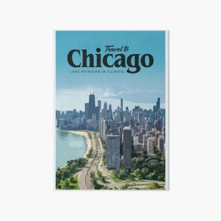 Artikel-Vorschau von Besuchen Sie Chicago, designt und verkauft von Callum Gardiner.