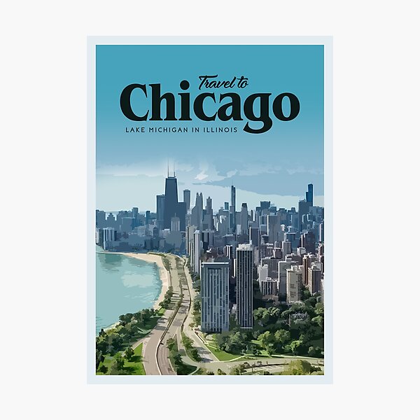 Item preview, Visit Chicago designed and sold by CallumGardiner.