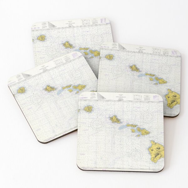 Item preview, Vintage Map of Hawaii (1974) designed and sold by BravuraMedia.