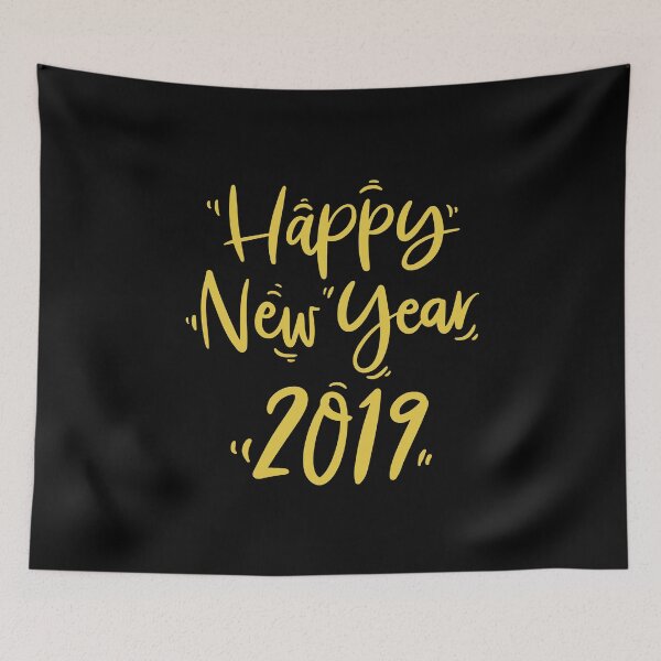 Item preview, Happy New Year 2019 designed and sold by SmartStyle.
