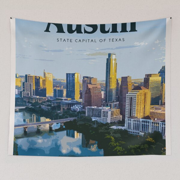 Item preview, Visit Austin  designed and sold by Mercury Club.