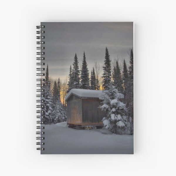 Winter Solitude Spiral Notebook