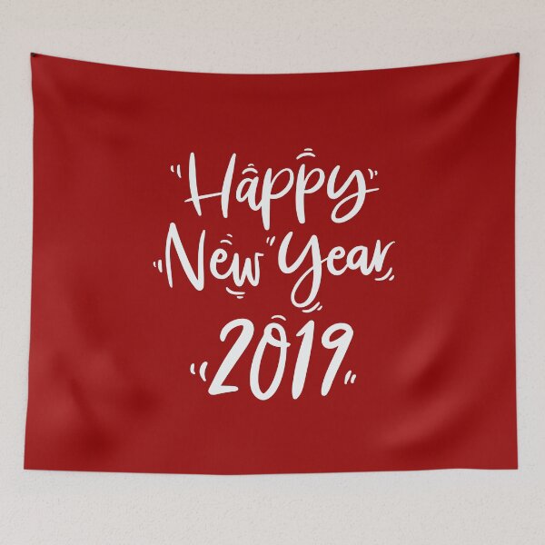 Item preview, Happy New Year 2019 designed and sold by SmartStyle.
