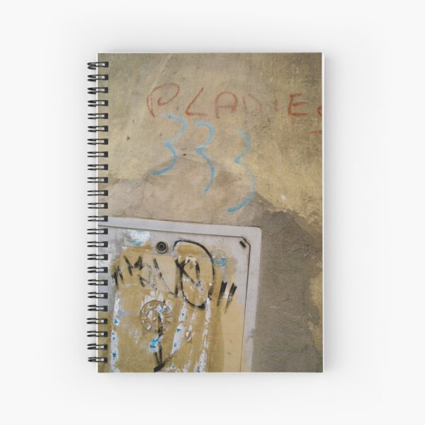 Graffiti Spiral Notebook
