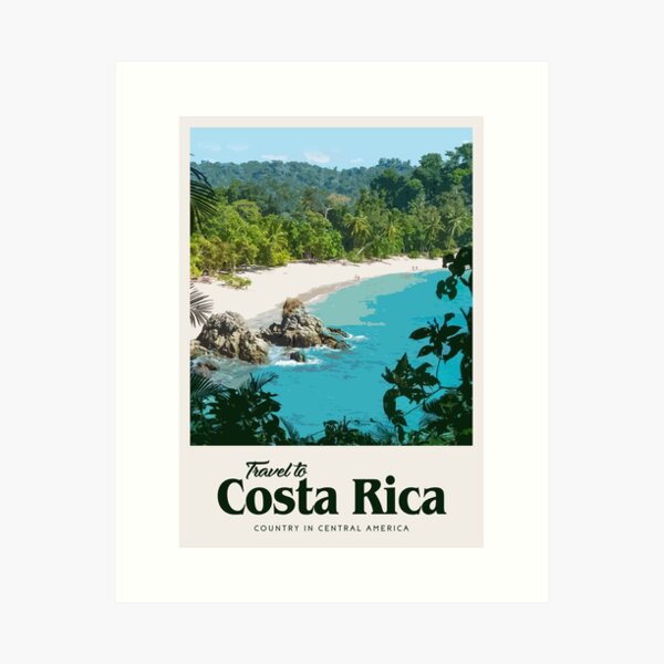 Costa Rica  Art Print