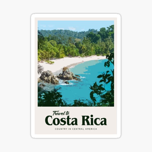 Costa Rica Pegatina