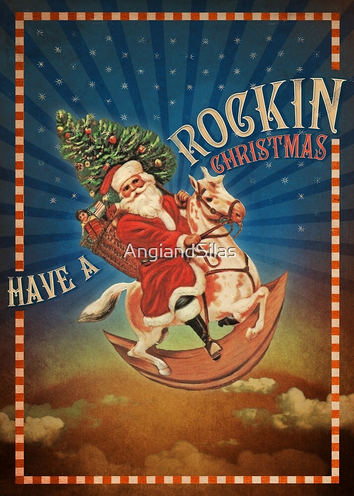 "Have a Rockin' Christmas" by AngiandSilas | Redbubble