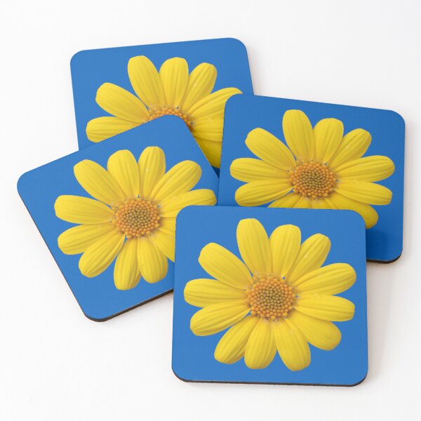Item preview, Yellow Daisy on Blue designed and sold by STHogan2.