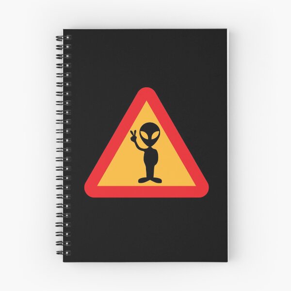 Item preview, Alien Warning Sign designed and sold by CarGear.