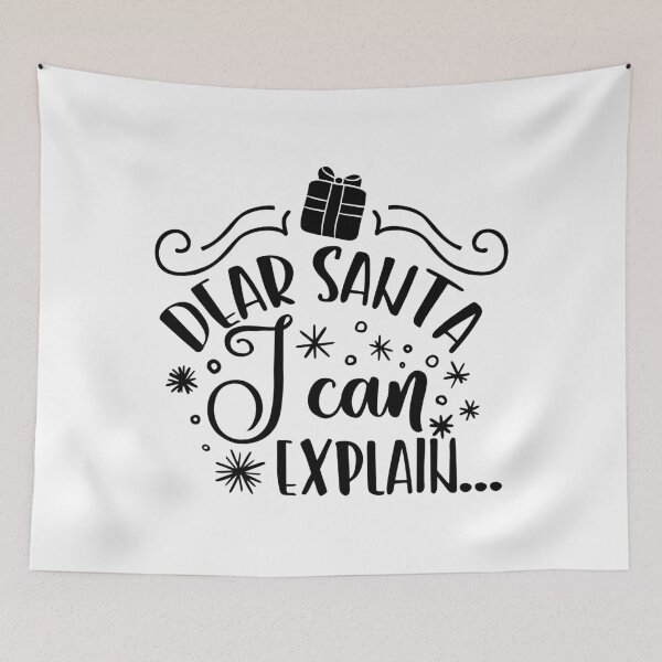 Item preview, Dear Santa I Can Explain designed and sold by JakeRhodes.