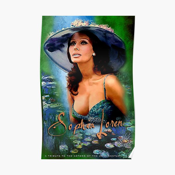 Sophia Loren Wall Art | Redbubble