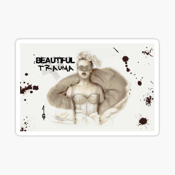 Beautiful Trauma Sticker