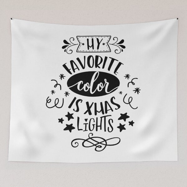 Item preview, My Favorite Color Is Xmas Lights designed and sold by JakeRhodes.