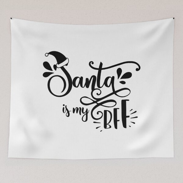 Item preview, Santa Is My Bff designed and sold by JakeRhodes.