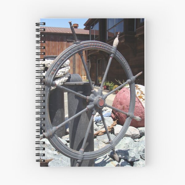 Item preview, Old Boston Helm Wheel designed and sold by Linda Scott.