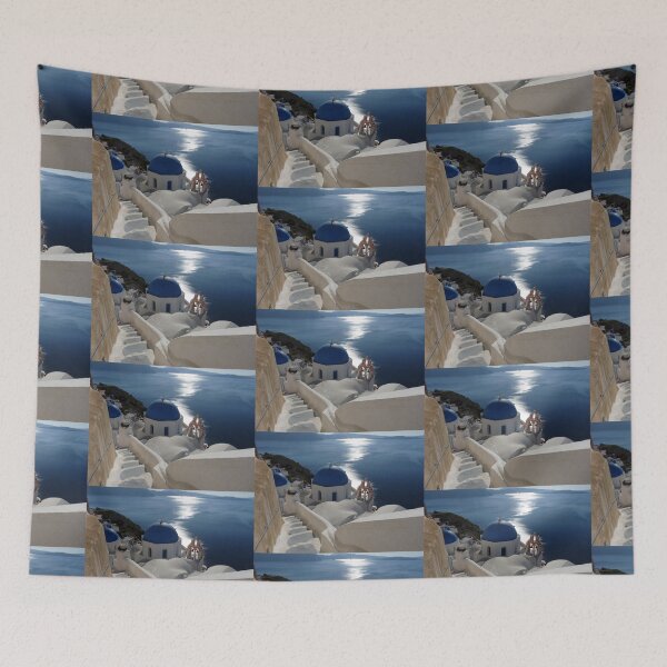 Item preview, Stairway to Blue Domed Church designed and sold by Lucinda Walter.