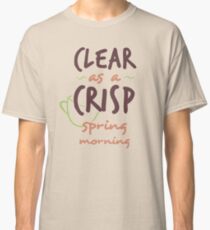 Clear as a Crisp Spring Morning (Deadly Premonition) Classic T-Shirt