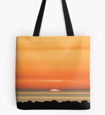 Sunset Ayrshire coast Tote Bag